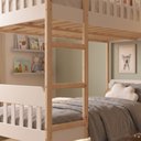Ver imagem 5 de Beliche Infantil Arredus em Madeira Maciça e MDF Branco