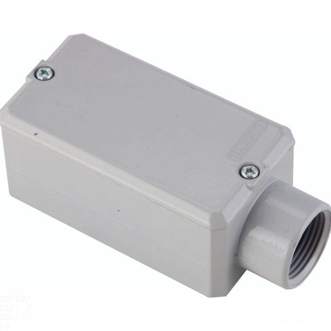 Condulete Fixo 3/4" Tipo "e" - com Tampa / com Pintura Eletrostática a Pó / sem Rosca Tramontina