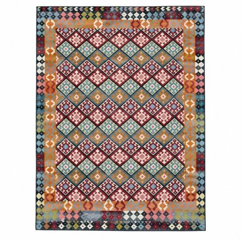 Tapete Egípcio Lahore Kilim 07 Multi 2,00x2,50m Abtex