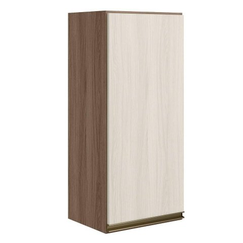 Armario Aereo 1 Porta MDF 40x90 cm Kali 119771 Carvalho Toq Bianco Nicioli