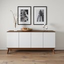 Ver imagem 1 de Balcão, Buffet, Balcão 4 Portas, Buffet 4 Portas, Buffet de Madeira Maciça, Armário