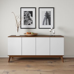 Balcão, Buffet, Balcão 4 Portas, Buffet 4 Portas, Buffet de Madeira Maciça, Armário