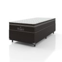 Ver imagem 4 de Cama Box Solteiro + Colchão Paris Molas Ensacadas Pocket - 61x88x188cm - e-Shop Casa - Jacquard