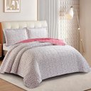 Ver imagem 1 de Kit Cobre Leito Colcha Anarruga 3 Peças Casal 220x240cm Jardim Sonhare