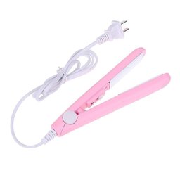 Mini Chapinha Prancha de Portátil com Case Transporte Rosa - 1