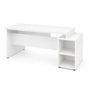 Ver imagem 4 de Mesa de Escritório Diretor Executiva 165x70cm com Armário, Gaveta com Fechadura, 2 Prateleiras