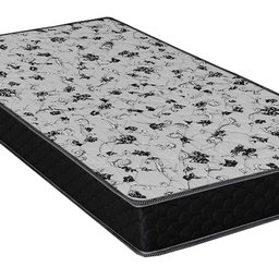 Cama Box Baú Solteiro Colchão Espuma D33 Bordado + Box Marrom - 4