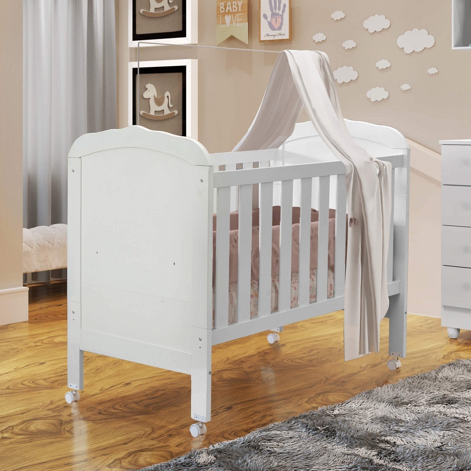 Berço Mini Cama Allegra Tigus Baby - 1