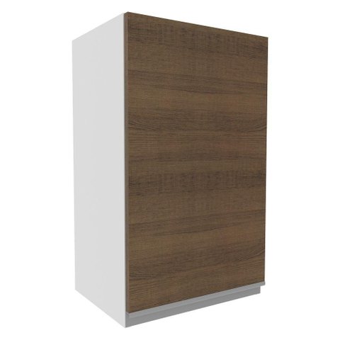 Armário Aéreo Glamy com 1 Porta Branco Rustic Madesa