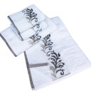 Ver imagem 2 de Jogo de Toalha Banho e Rosto Eda 4 Peças Branca