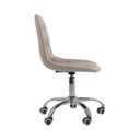 Ver imagem 6 de Kit 06 Cadeiras Office Eiffel Botonê Ajustável Base Giratória - Bege + E-book