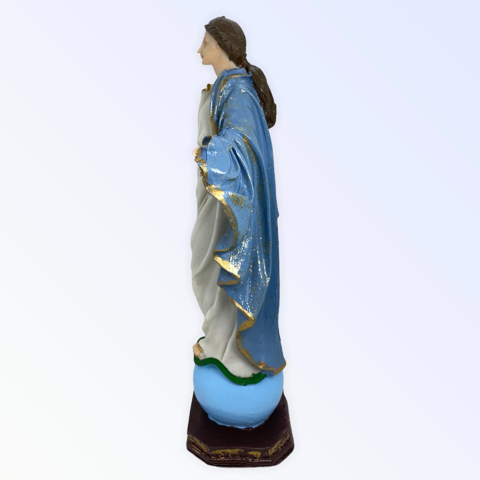 Escultura Nossa Senhora do Sorriso 29 cm em resina