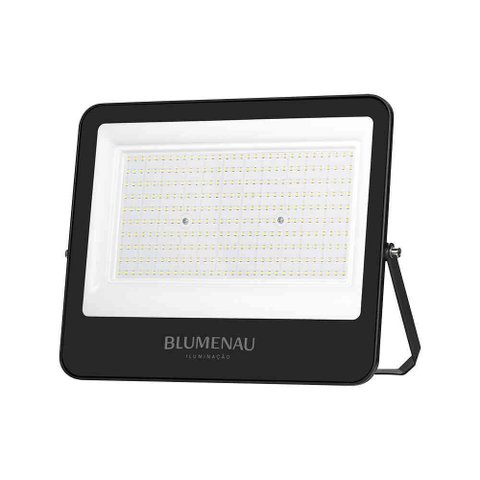Refletor Led Pro 300w Ip66 Bivolt 6.500k - Preto Blumenau Iluminação