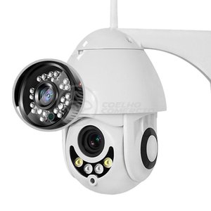 Câmera Ip Rotativa Speed Dome 355º Prova Dágua Wifi Hd 1080p