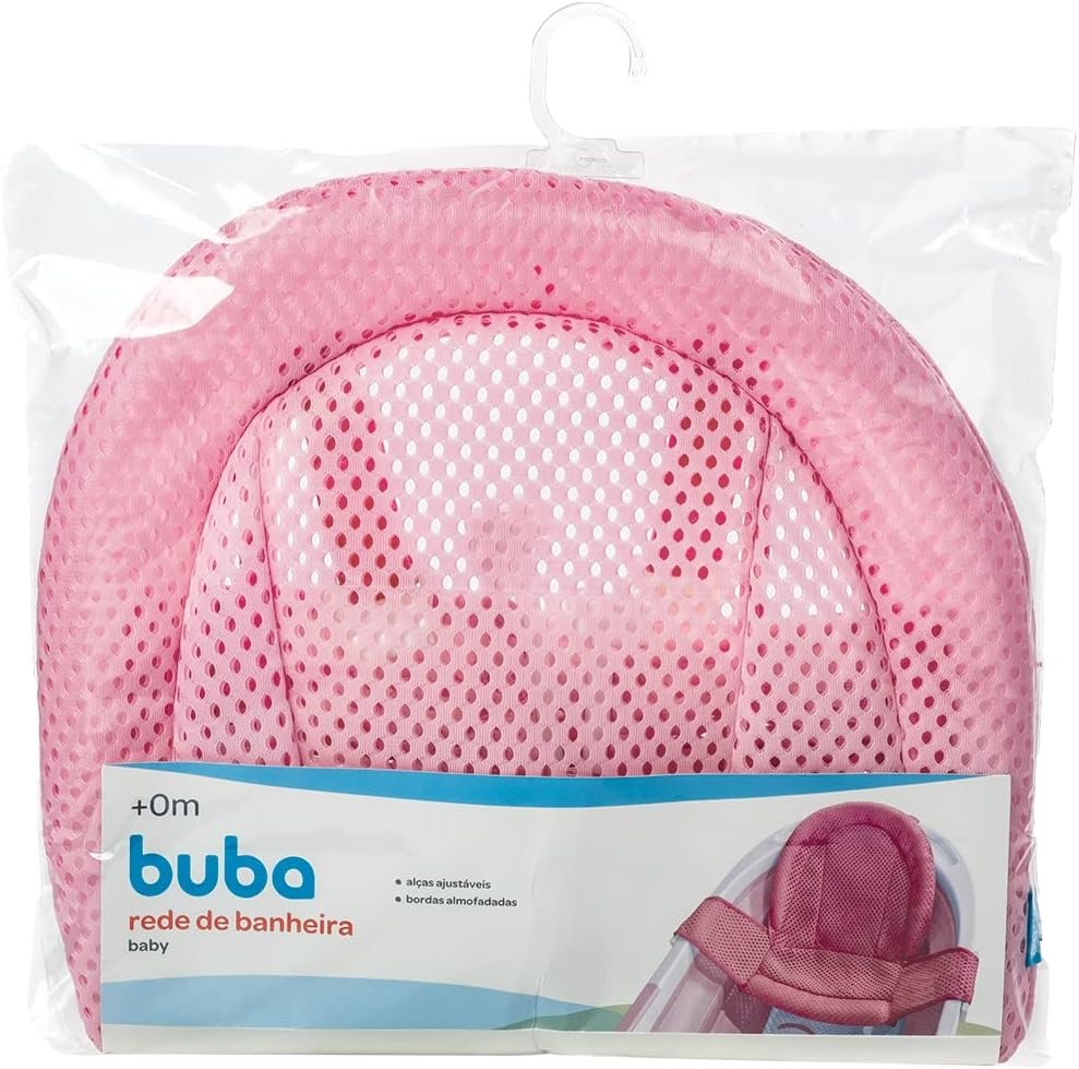 Rede de Protecao para Banho Rosa - Buba - 3