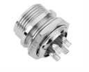 Ver imagem 5 de Conector Mic 4 Pinos Macho/fêmea - Kit com 5 Pares de Metal