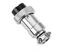 Ver imagem 4 de Conector Mic 4 Pinos Macho/fêmea - Kit com 5 Pares de Metal