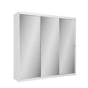 Ver imagem 3 de Guarda-Roupa Casal Espelhado 3 Portas e 4 Gavetas Londres Glass Espresso Móveis