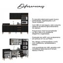 Ver imagem 6 de Armário de Cozinha Modulada Milão com Balcão Cooktop Preto