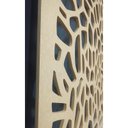 Ver imagem 5 de Painel Vazado Divisória Mdf Atenas Crú - 0,60x2,40m