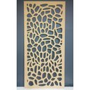 Ver imagem 4 de Painel Vazado Divisória Mdf Atenas Crú - 0,60x2,40m