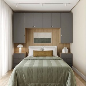 Guarda Roupa 6 Módulos 6 Portas 6 Gavetas Frame Cabecasa MadeiraMadeira  
