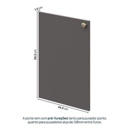 Guarda Roupa 6 Módulos 6 Portas 6 Gavetas Frame Cabecasa MadeiraMadeira   - 10
