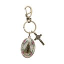 Ver imagem 2 de Chaveiro Medalha Nossa Senhora Aparecida com Mosquetão Fornecedor 1 F1-ct14-150-10