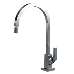 Torneira de Mesa p/ Cozinha Bica Móvel c/ Arejador 1166 C222 Fani - 1