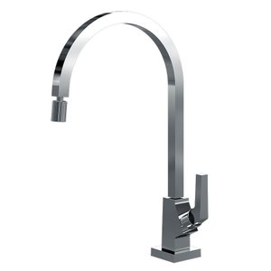 Torneira de Mesa p/ Cozinha Bica Móvel c/ Arejador 1166 C222 Fani