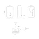 Ver imagem 3 de Saboneteira Líquida 500ml Aço Inox Escovado Biovis*