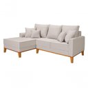 Ver imagem 6 de Sofá Living Beny com Chaise para Sala de Estar Confortável Império Cru 184