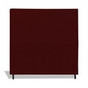 Ver imagem 1 de Cabeceira Estofada Box Casal Encosto para Cama Maveric 144x126 Marsala
