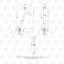 Ver imagem 7 de Torneira para Banheiro Bica Alta Puiú Pingoo.casa - Dourado