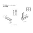 Ver imagem 4 de NYL 332 - Guia deslizante para janelas e portas de correr em esquadrias de alumínio Suprema