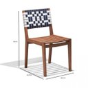 Ver imagem 3 de Cadeira para Jardim Madeira Maciça Salinas Espresso Móveis