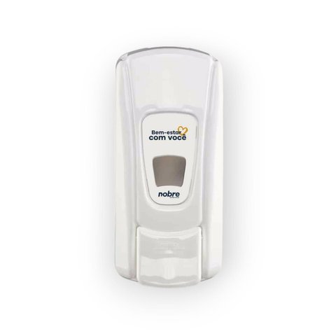 Dispenser Saboneteira Liq 800ml C/ Reserv Branco City Nobre