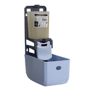 Ver imagem 2 de Dispenser Saboneteira Liq 800ml C/ Reserv Branco City Nobre