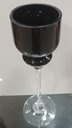 Ver imagem 3 de Vaso Decorativo Enfeite Casa Vidro 40x12x12cm Preto