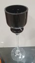 Ver imagem 5 de Vaso Decorativo Enfeite Casa Vidro 40x12x12cm Preto