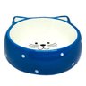 Prato Tigela Para Gatos Pet Porcelana - Azul - 2