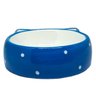 Prato Tigela Para Gatos Pet Porcelana - Azul - 3