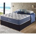 Ver imagem 3 de Cama Box com Baú King Preta + Colchão Molas Ensacadas Visco Gel California 193x203x73cm