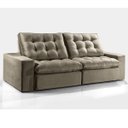 Ver imagem 2 de Sofá Retrátil e Reclinável 4 Lugares 234cm x 105cm Kingston Estofados Buriti