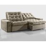 Sofá Retrátil e Reclinável 4 Lugares 234cm x 105cm Kingston Estofados Buriti - 4