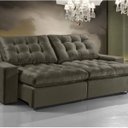 Ver imagem 1 de Sofá Retrátil e Reclinável 4 Lugares 234cm x 105cm Kingston Estofados Buriti