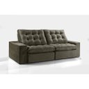 Ver imagem 2 de Sofá Retrátil e Reclinável 4 Lugares 234cm x 105cm Kingston Estofados Buriti