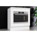 Ver imagem 1 de Balcão Cozinha P/ Cooktop C/ Tampo Americana Forno de Embutir e 80cm Branco - Henn