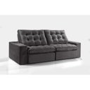 Ver imagem 3 de Sofá Retrátil e Reclinável 4 Lugares 234cm x 105cm Kingston Estofados Buriti