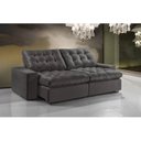 Ver imagem 1 de Sofá Retrátil e Reclinável 4 Lugares 234cm x 105cm Kingston Estofados Buriti